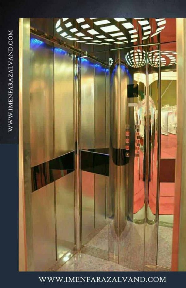 کابین آسانسور تمام استیل