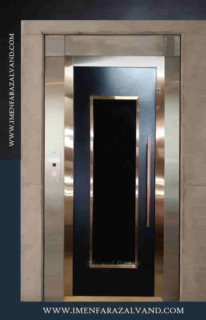 درب لولایی آسانسور